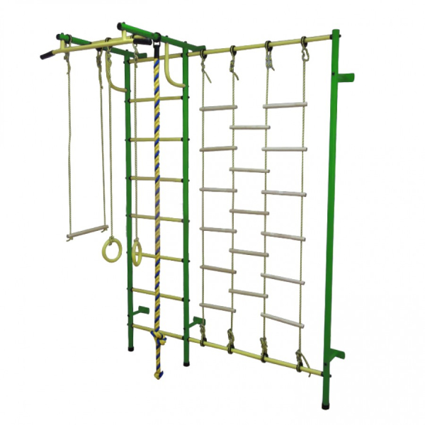 Детский спортивный комплекс ДСК "Пионер-С3Л"  (зелено-желтый)