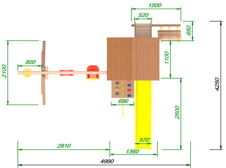 Детская площадка  Пикник "Оптимус Д"