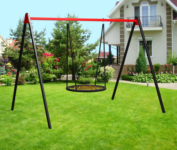 Уличные качели Sv Sport УК163.2В1 (3.0м/Гнездо 115см/Подвесы на втулке 1к)