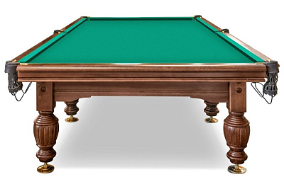 Стол / пирамида "Русский Гранд" (11 футов, 8 ног, 38мм камень) борта дуб, лузы премиум