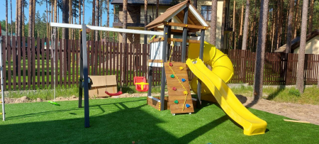 Детская площадка Пикник "Ультра" с винтовой трубой
