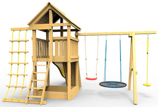 картинка Детская площадка Пикник  "Стандарт Д" с гнездом от магазина Лазалка