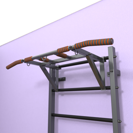 Шведская стенка "LittleSport" Pull-Up (черный*черный)