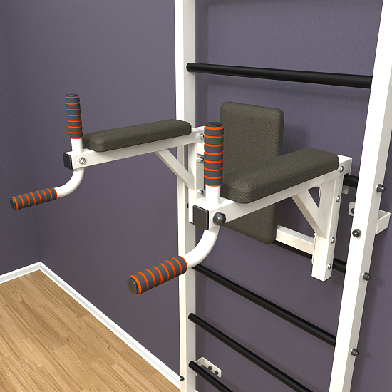 картинка Шведская стенка "LittleSport" Long 2.0 (белый*черный) от магазина Лазалка