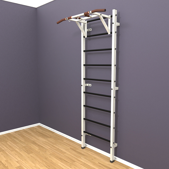 картинка Шведская стенка "LittleSport" Pull-Up (белый*черный) от магазина Лазалка