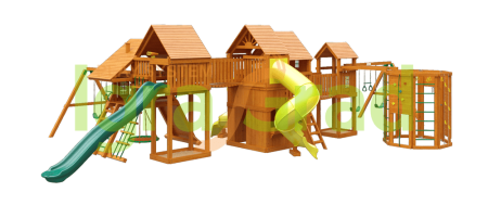 картинка Детская площадка IgraGrad "Великан Deluxe" от магазина Лазалка