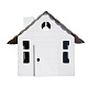 картинка Картонный домик-раскраска "Домик в деревне" от магазина Лазалка