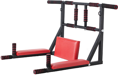 Турник + Брусья + Пресс 3в1 Turnik home Усиленный разборный, черный